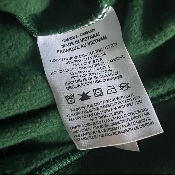 Nike Women's Baylor Bears Green Varsity Pullover Hoodie, Medium - Picture 9 of 9